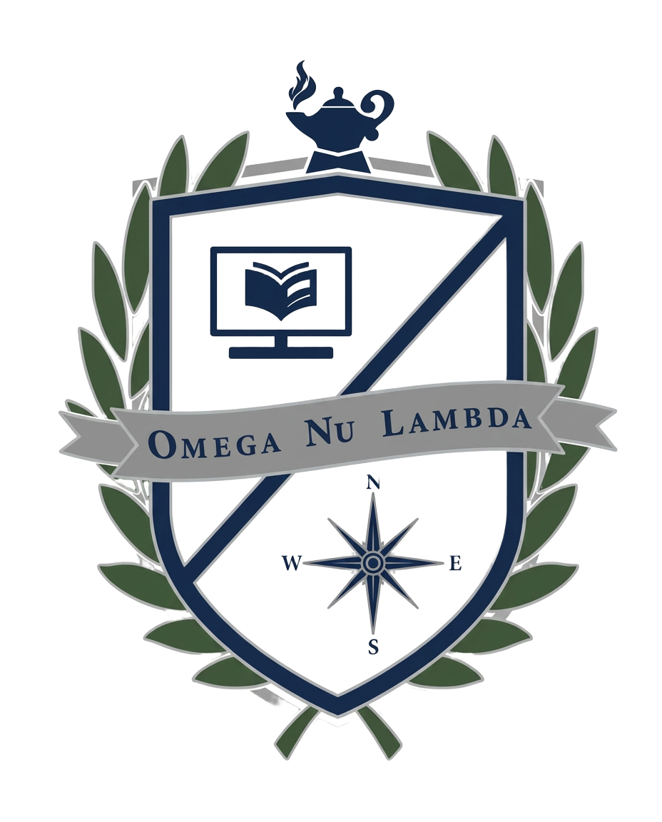 Omega Nu Lambda National Honor Society crest